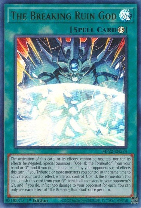 The Breaking Ruin God (MP22-EN274) [MP22]