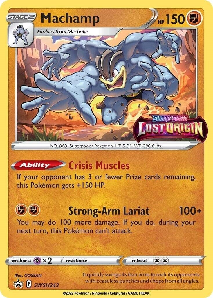 Machamp SWSH243 Prerelease (SWSH243) [SWSD]