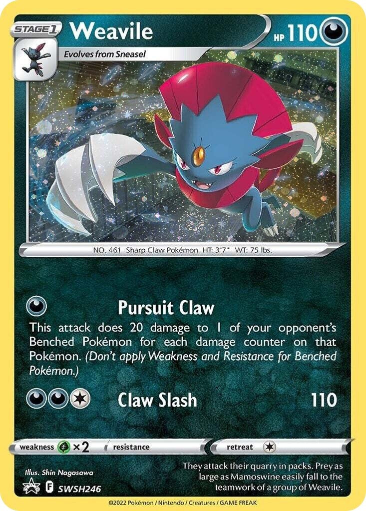 Weavile SWSH246 Cosmos Holo (SWSH246) [SWSD]