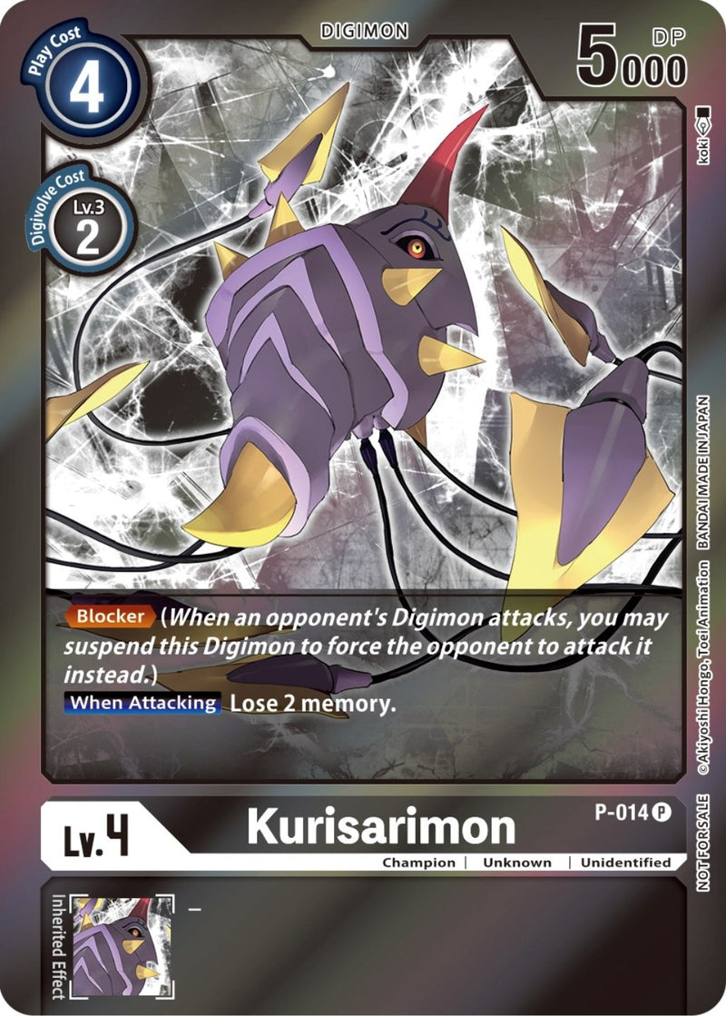 Image for Kurisarimon - P-014 (Event Pack 3) [Digimon Promotion Cards]