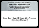 Code Card Sword and Shield Ultra Premium Collection Charizard [MCAP]