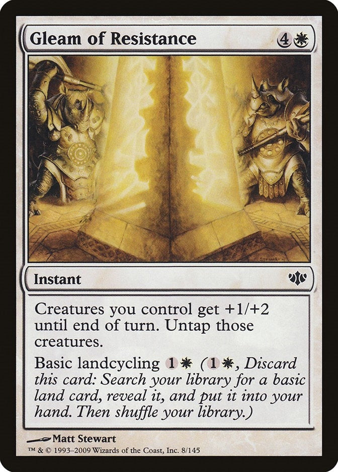 Gleam of Resistance (8) [CON]