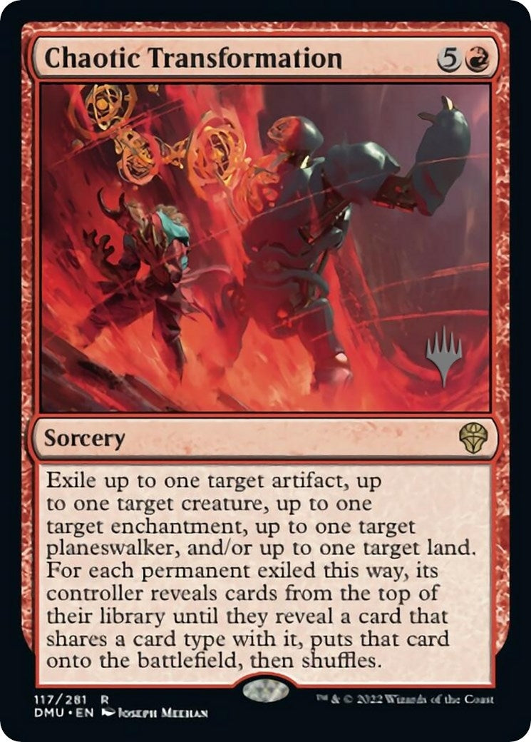 Chaotic Transformation (Promo Pack) [Dominaria United Promos]