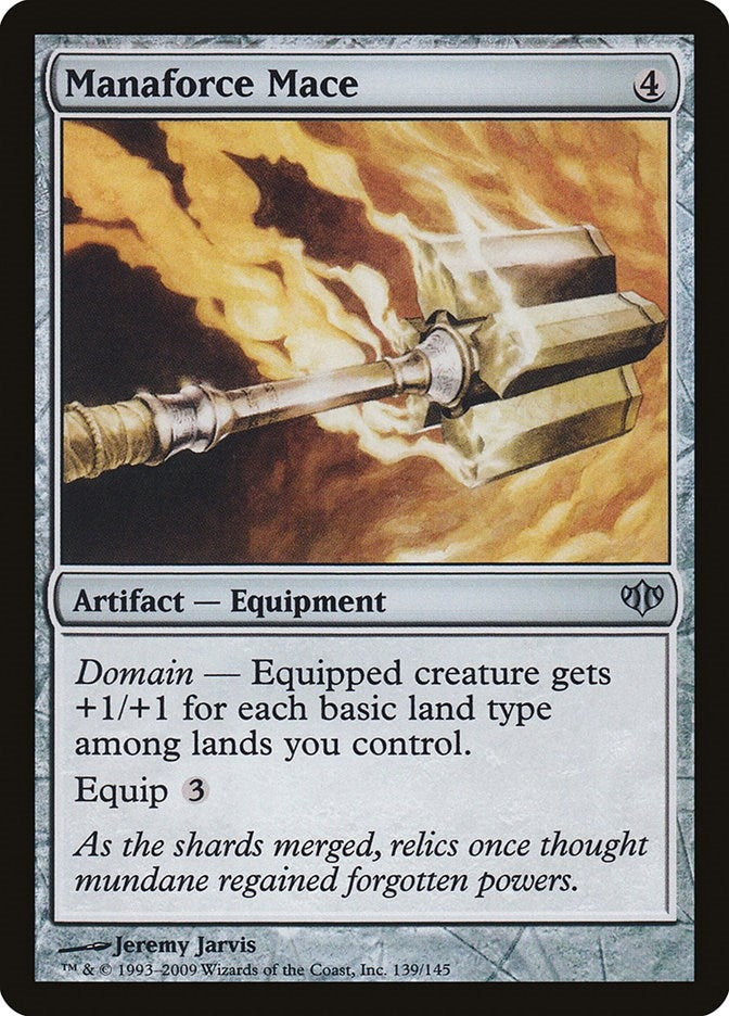 Manaforce Mace (139) [CON]