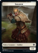 Soldier Zombie Double sided Token [DMU]