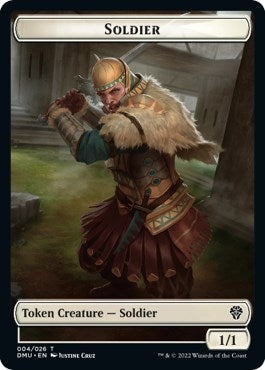 Soldier Zombie Double sided Token [DMU]
