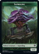 Saproling Kobolds of Kher Keep Double sided Token [DMU]