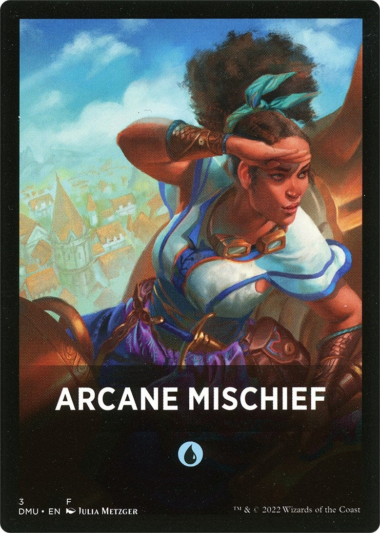 Arcane Mischief Theme Card (3) [DMU]