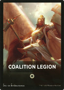 Coalition Legion Theme Card (2) [DMU]