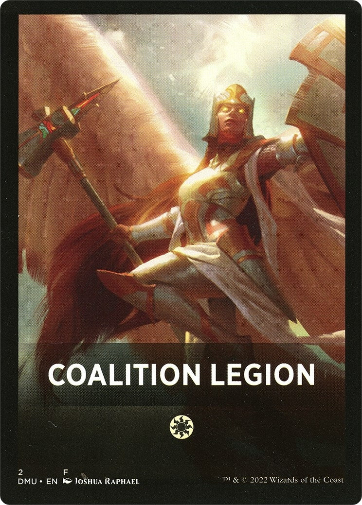 Coalition Legion Theme Card (2) [DMU]