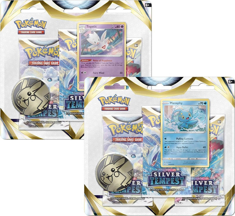 Silver Tempest 3 Pack Blister Set of 2 [SWSH12]