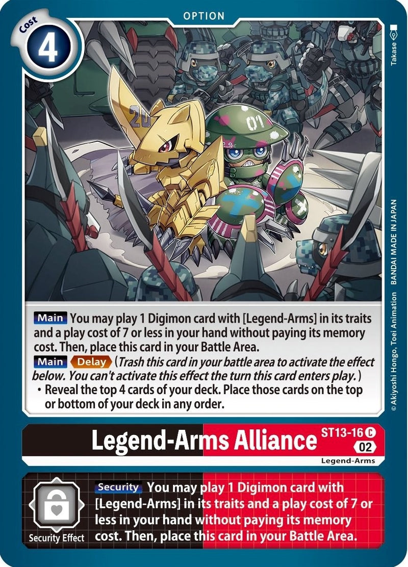 Image for Legend-Arms Alliance [Starter Deck 13: Ragnaloardmon]