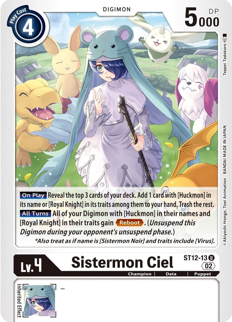 Image for Sistermon Ciel [Starter Deck 12: Jesmon]