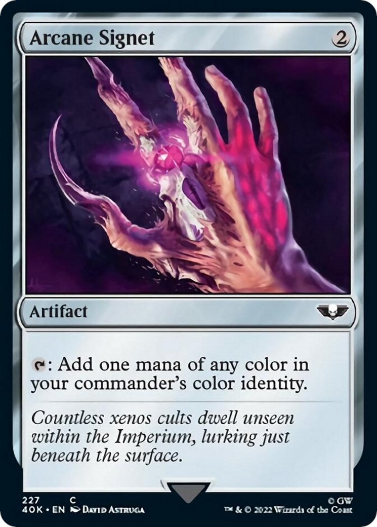 Arcane Signet 227 Surge Foil (227) [40K]