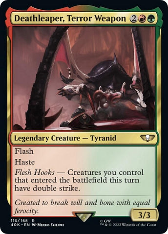 Deathleaper Terror Weapon Surge Foil (115) [40K]