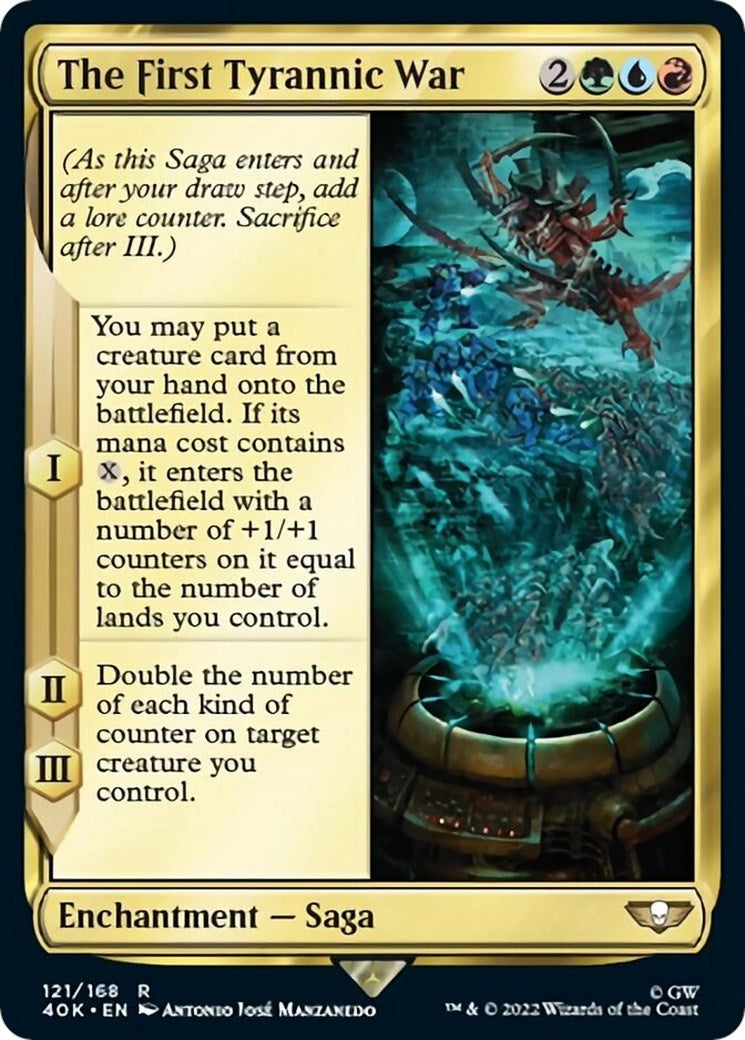 The First Tyrannic War Surge Foil (121) [40K]
