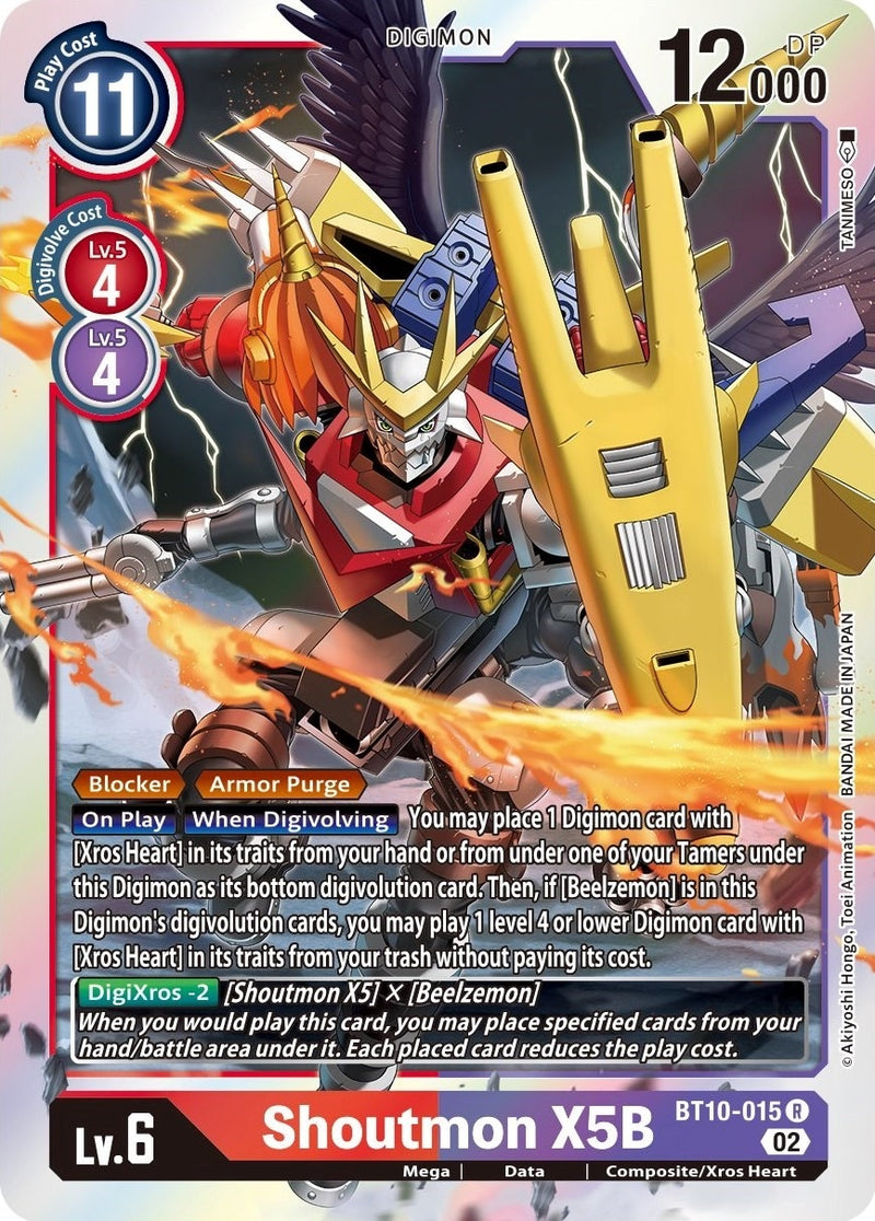 Image for Shoutmon X5B [Xros Encounter]