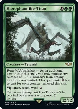 Hierophant Bio Titan Surge Foil (92) [40K]