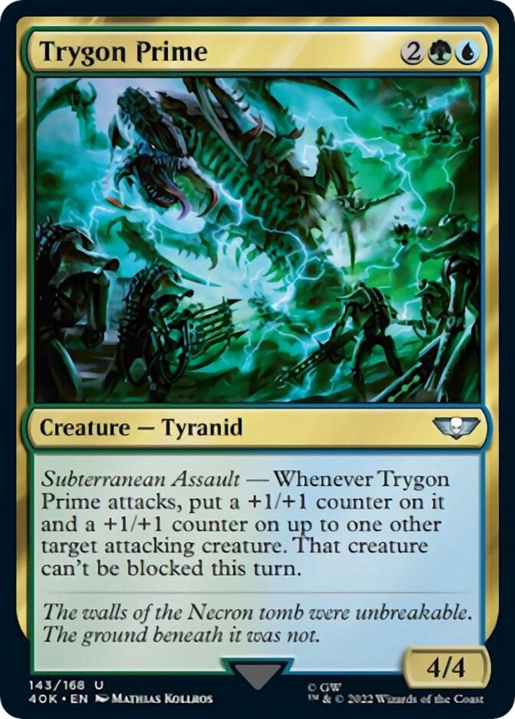 Trygon Prime Surge Foil (143) [40K]