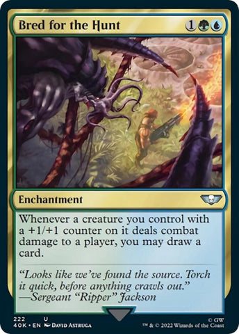 Bred for the Hunt Surge Foil (222) [40K]