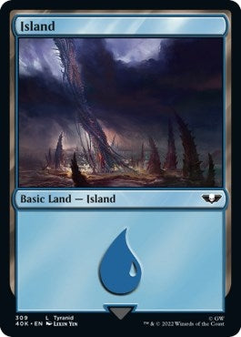 Island 309 Surge Foil (309) [40K]
