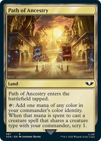 Path of Ancestry Surge Foil (287) [40K]