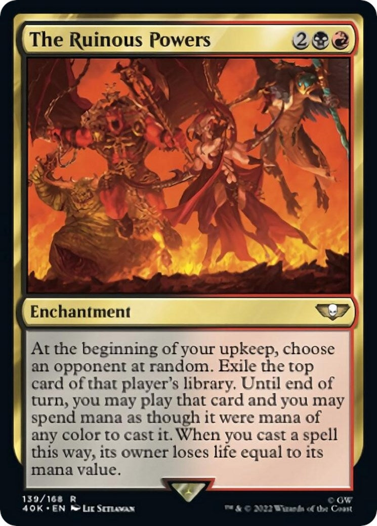 The Ruinous Powers Surge Foil (139) [40K]