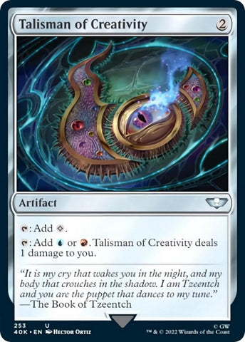 Talisman of Creativity Surge Foil (253) [40K]