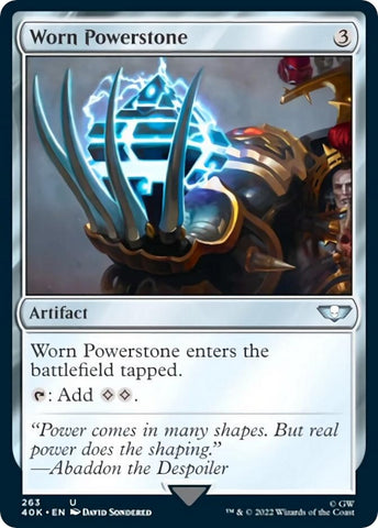 Worn Powerstone Surge Foil (263) [40K]