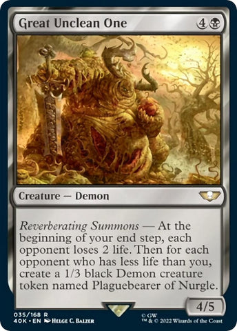 Great Unclean One (35) [40K]