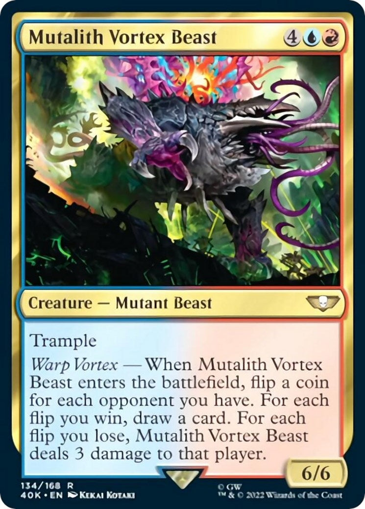 Mutalith Vortex Beast Surge Foil (134) [40K]