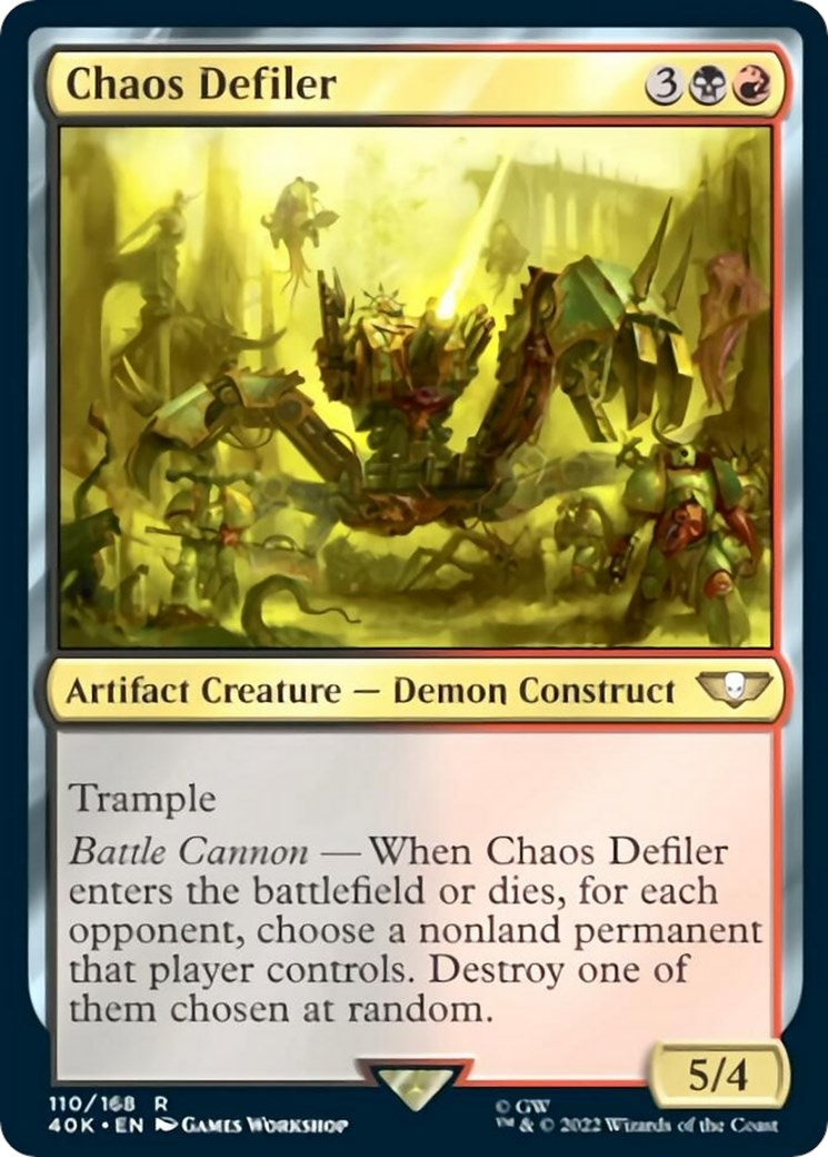 Chaos Defiler Surge Foil (110) [40K]