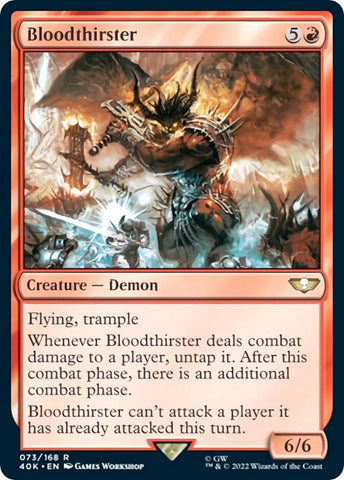 Bloodthirster Surge Foil (73) [40K]
