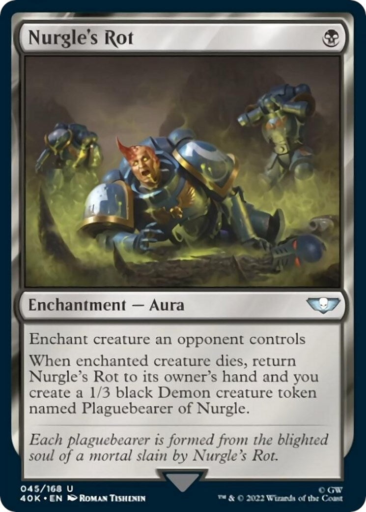 Nurgles Rot Surge Foil (45) [40K]