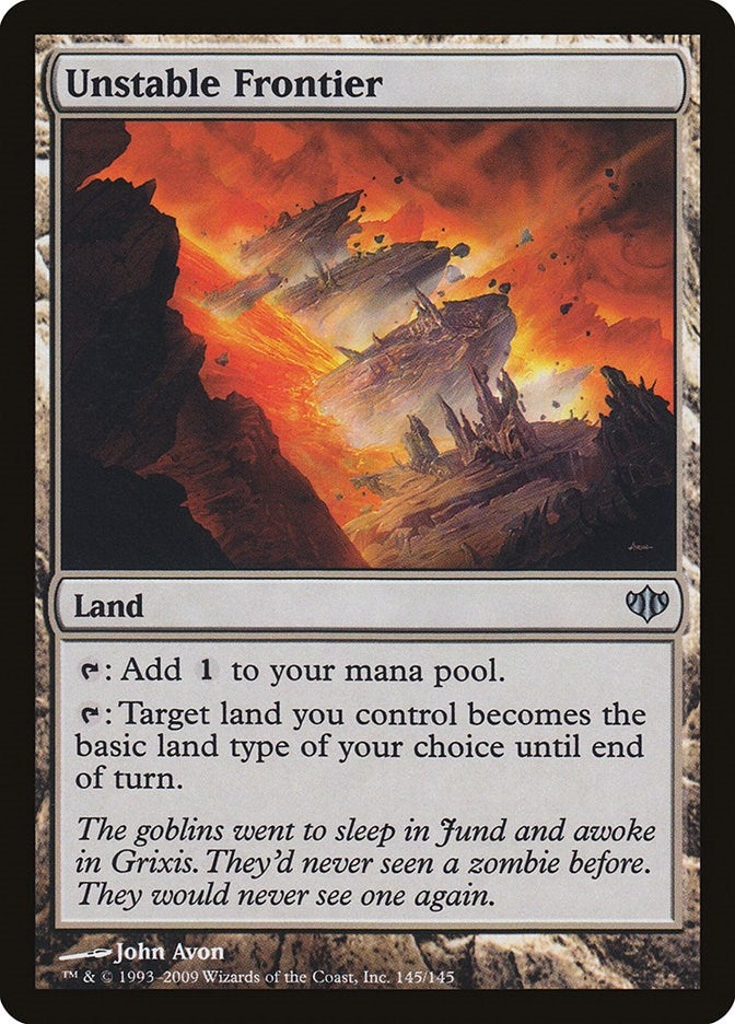 Unstable Frontier (145) [CON]