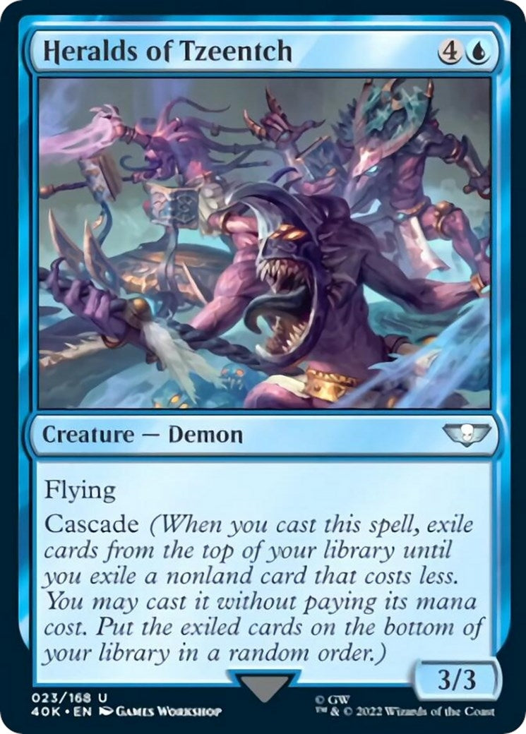 Heralds of Tzeentch Surge Foil (23) [40K]