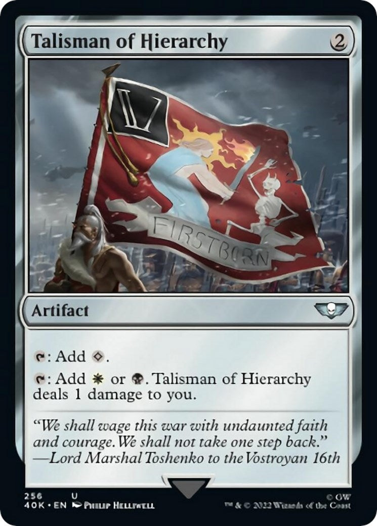 Talisman of Hierarchy Surge Foil (256) [40K]