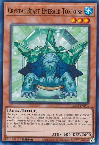 Crystal Beast Emerald Tortoise (SDCB-EN003) [SDCB]