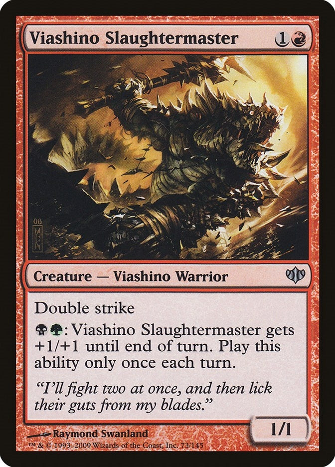 Viashino Slaughtermaster (73) [CON]