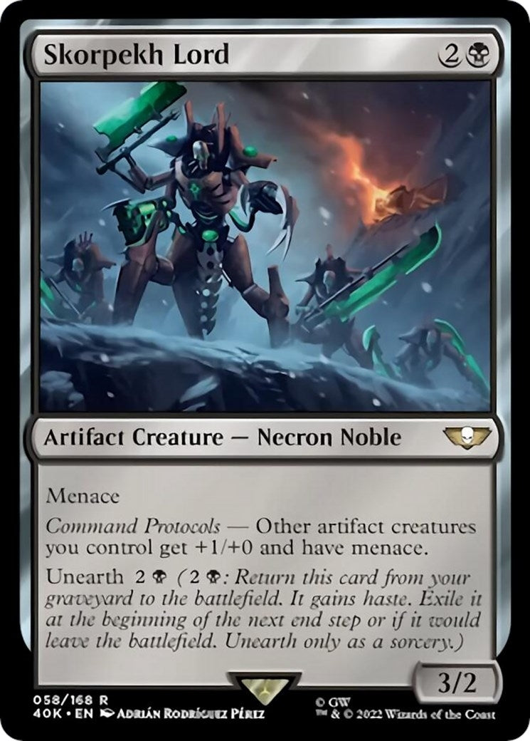 Skorpekh Lord Surge Foil (58) [40K]