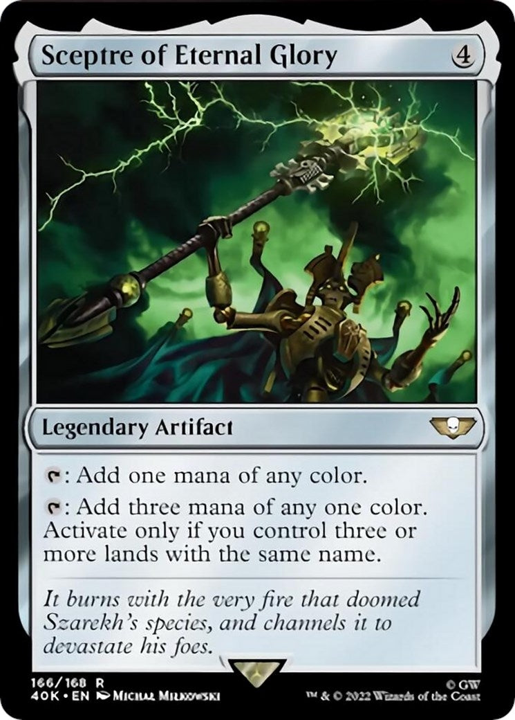 Sceptre of Eternal Glory Surge Foil (166) [40K]