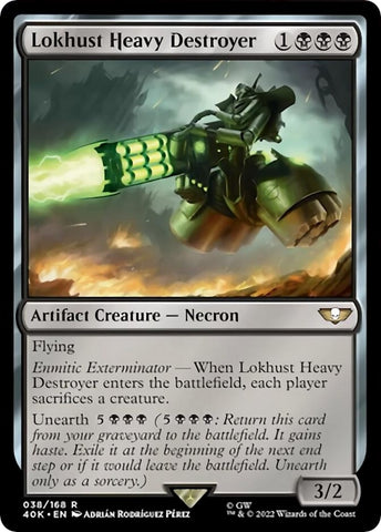 Lokhust Heavy Destroyer Surge Foil (38) [40K]