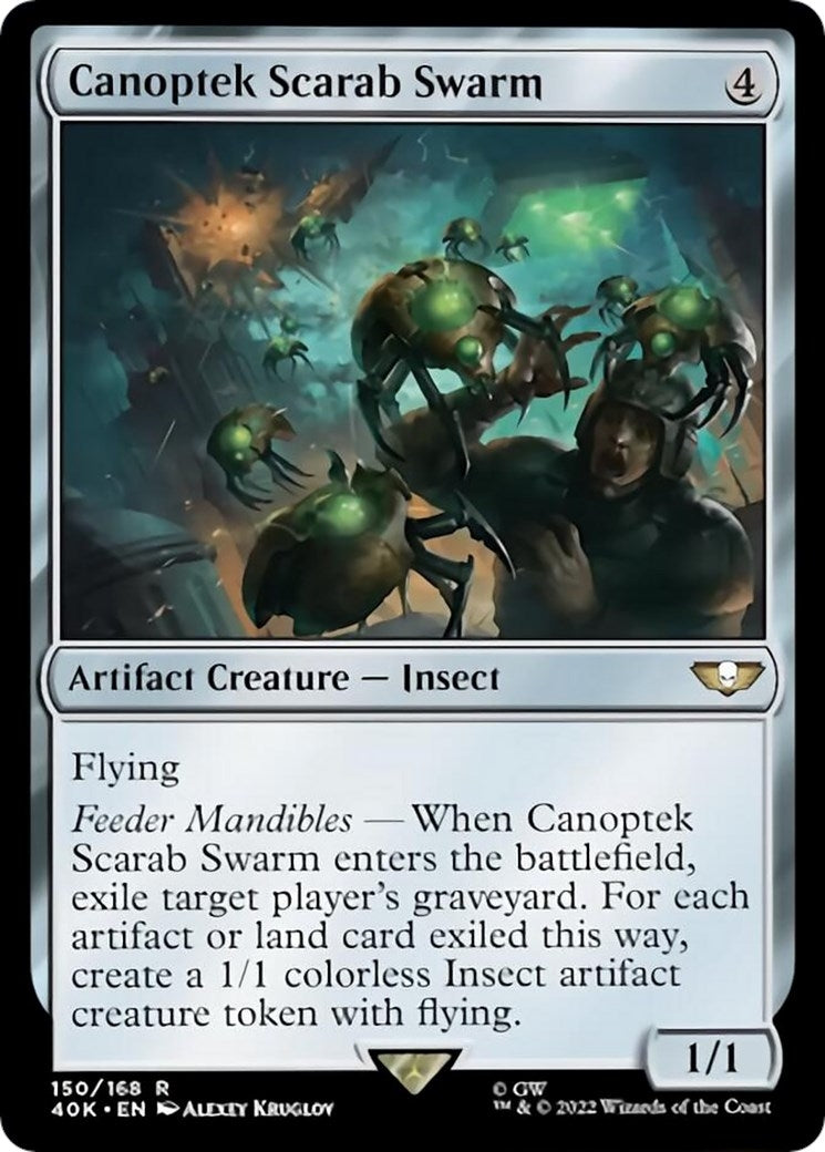 Canoptek Scarab Swarm Surge Foil (150) [40K]
