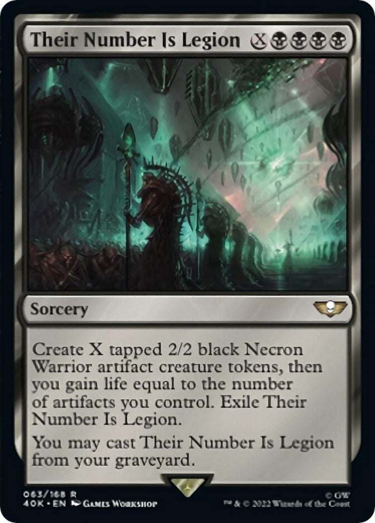 Their Number Is Legion Surge Foil (63) [40K]