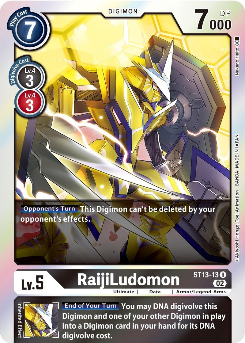 Image for RaijiLudomon [Starter Deck 13: Ragnaloardmon]