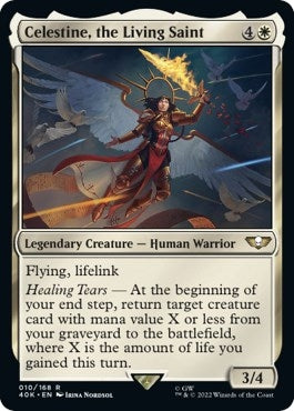 Celestine the Living Saint Surge Foil (10) [40K]