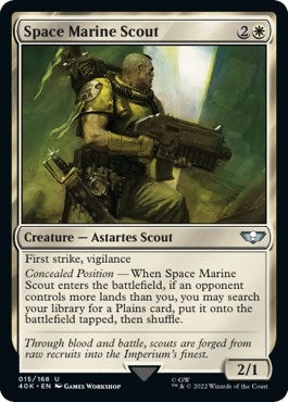 Space Marine Scout (15) [40K]