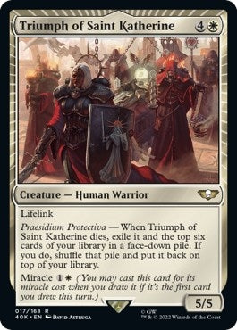Triumph of Saint Katherine Surge Foil (17) [40K]