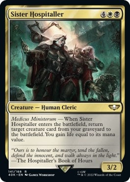 Sister Hospitaller Surge Foil (141) [40K]
