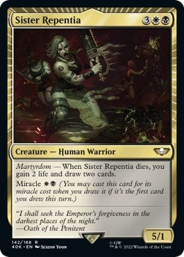 Sister Repentia Surge Foil (142) [40K]